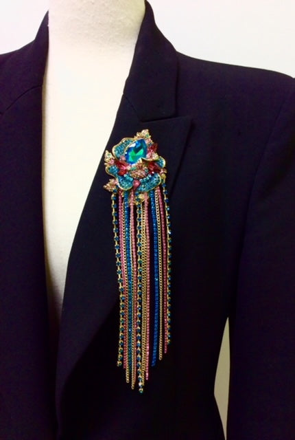Sky Blush Brooch