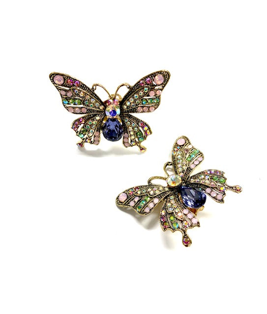 Rita Tesolin-Toronto-Aura Butterfly Earrings-Limited Quantities