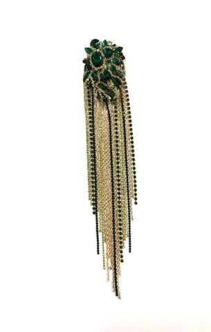 Emerald Jewel Brooch