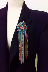 Sky Blush Brooch